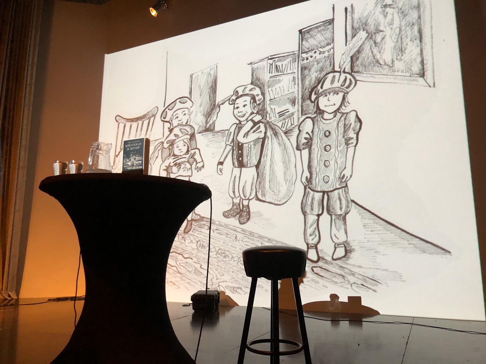 Sabine van den Berg 14 november 2019 Boekpresentatie BERICHTEN UIT DE BIOTOOP